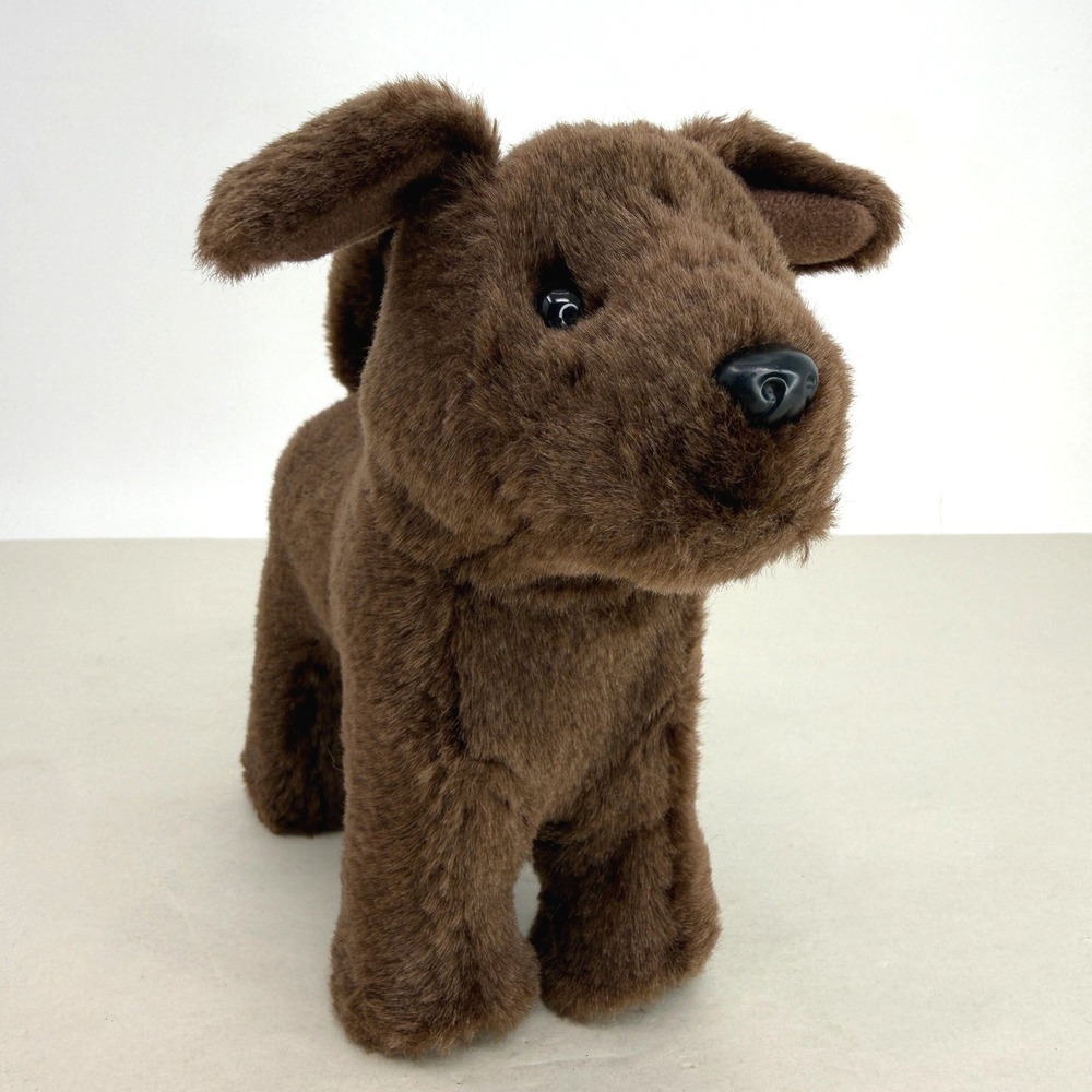 American Girl Chocolate Lab Puppy Dog Brown Plush Stuffed Animal Doll Pet‎ BKC51